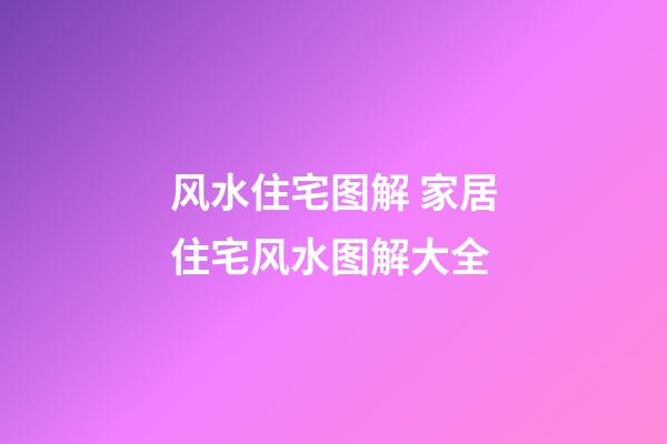 风水住宅图解 家居住宅风水图解大全